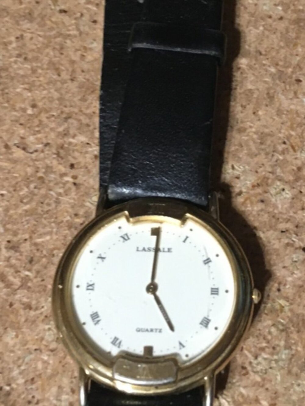 VINTAGE LASSALE QUARTZ WATCH 8N20-8009 R1 950421